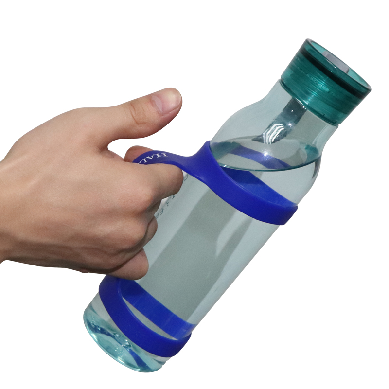 便攜式水瓶帶，硅膠水杯保護(hù)帶廠家定制